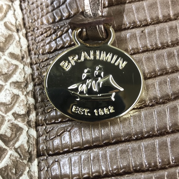 *NWOT* Brahmin shoulder bag Amy Latte Buena Vista 🤩 GREAT MOTHER’S DAY GIFT 🤩 - Picture 6 of 16